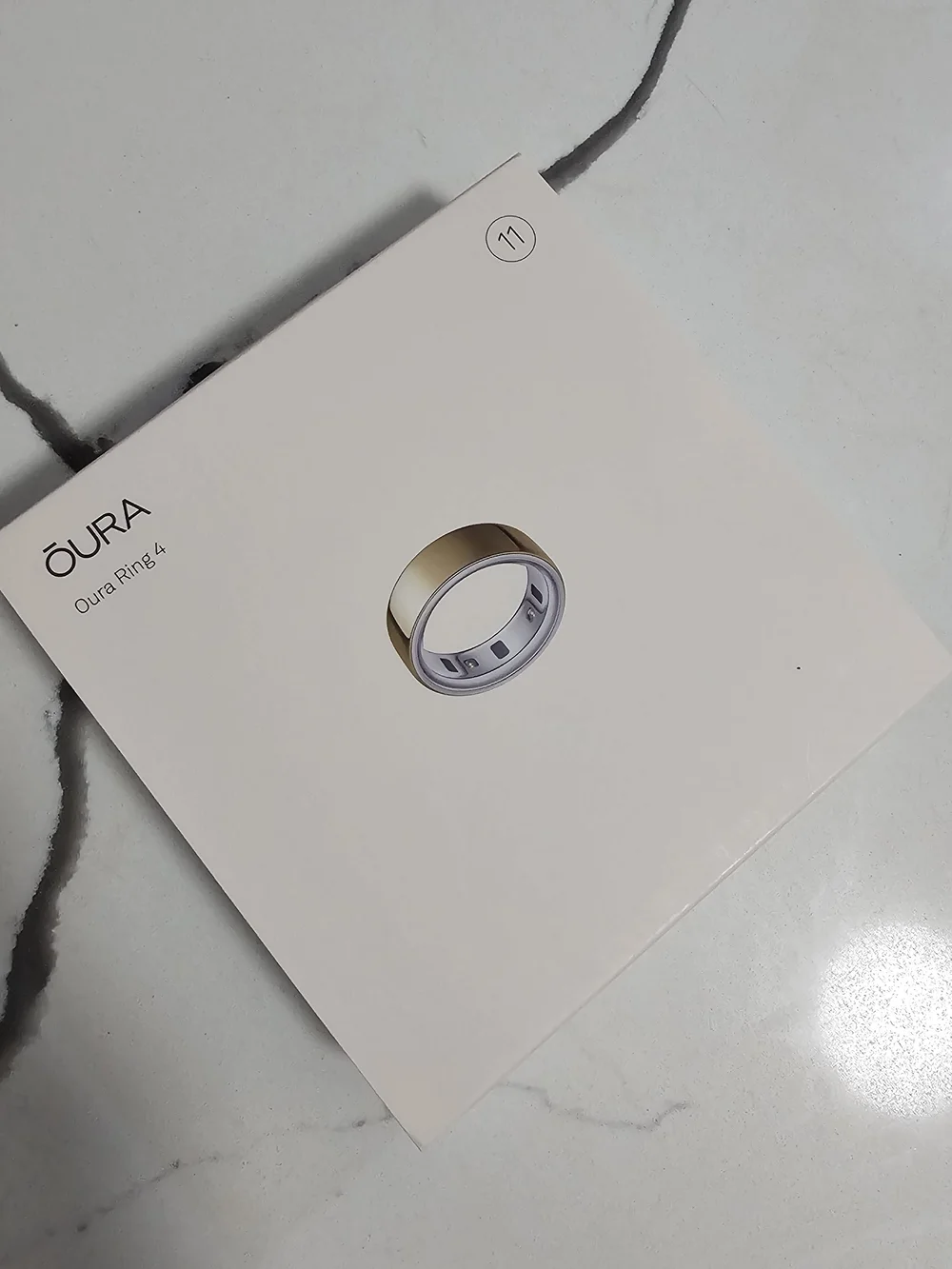 Oura Gold Tone Ring 4 - Size 11